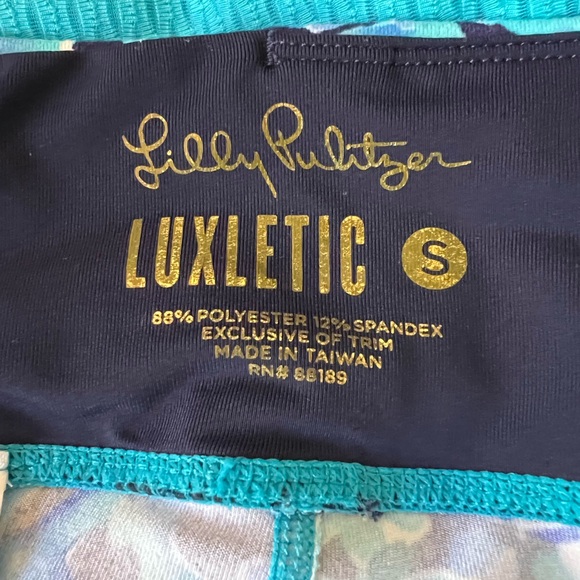LILLY PULITZER LEGGINGS, SMALL - Picture 2 of 3